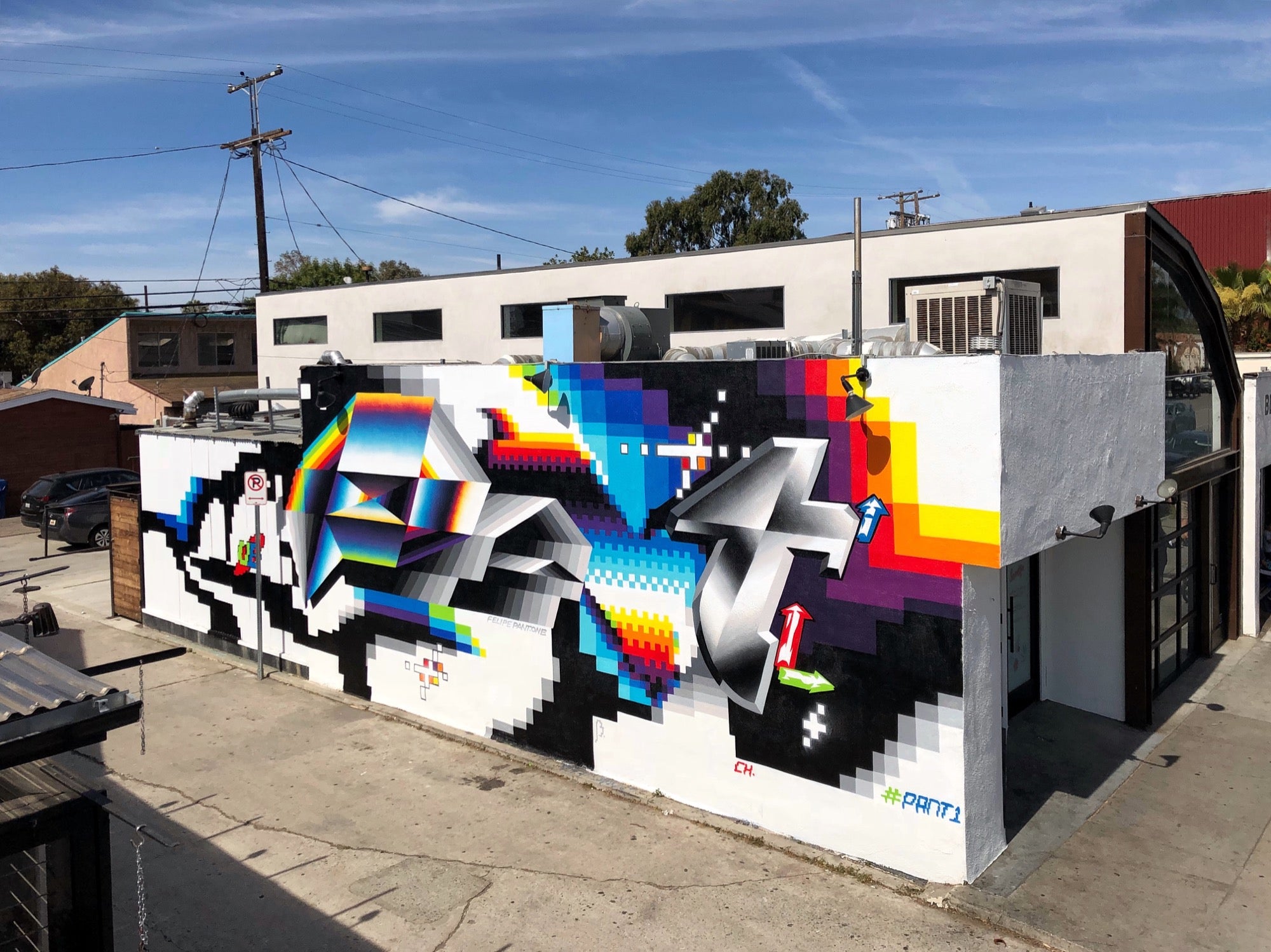 How Felipe Pantone Developed his Unique Tripped Out Graffiti Style