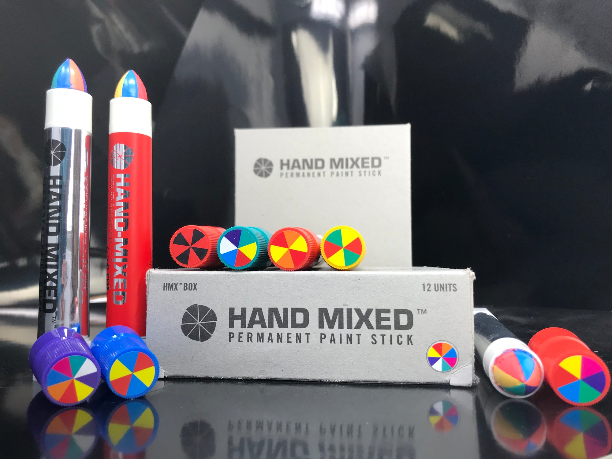 Spray Planet Review: Hand Mixed Solid Markers (Split Streaks)