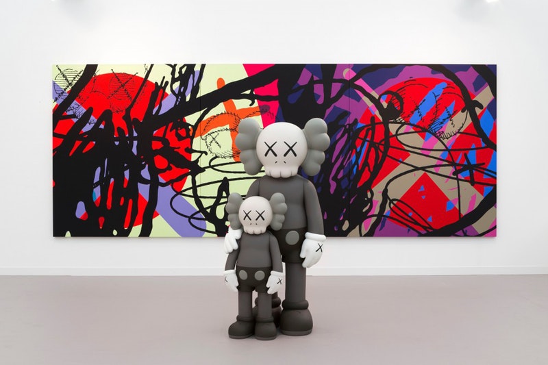 KAWS Perrotin Gallery - Photo by Hypebeast