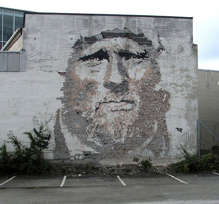Artist Series: Vhils, Merging Street Art and Relief Sculpture