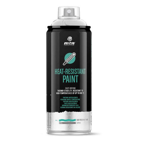 <strong>HEAT RESISTANT PAINT</strong><br>400ml - 2 Finishes