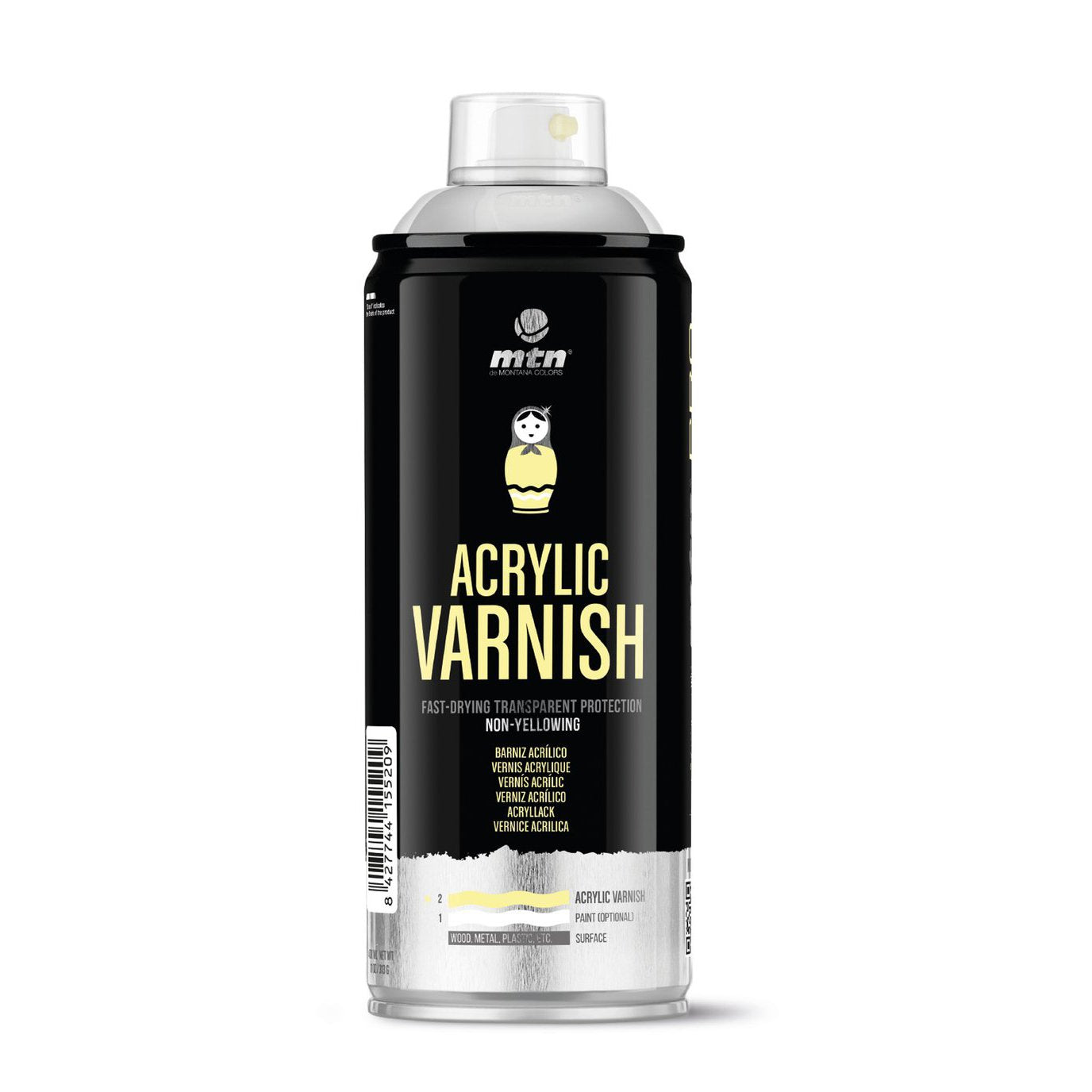 MTN PRO Acrylic Spray Varnish | Spray Planet