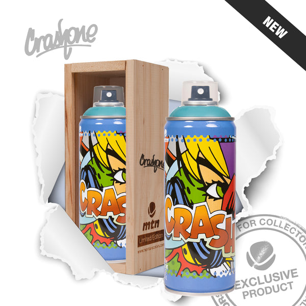 MTN CRASH Limited Edition Can | Spray Planet - sprayplanet