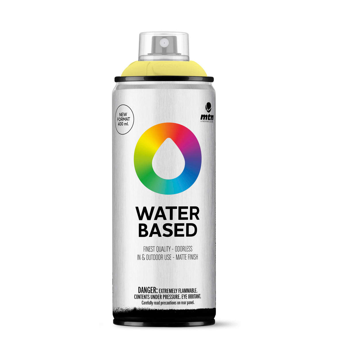MTN Water Based 400 Spray Paint - Beach Yellow (W4RV222) +