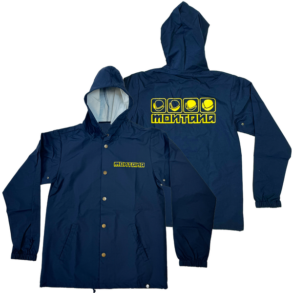 MTN Coach Jacket - Navy | Spray Planet - sprayplanet