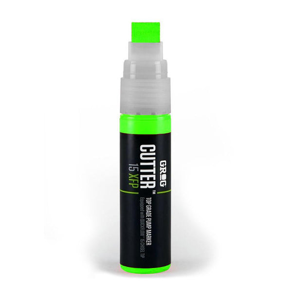 Grog Cutter 15 Paint Marker - 15mm - Neon Green - sprayplanet