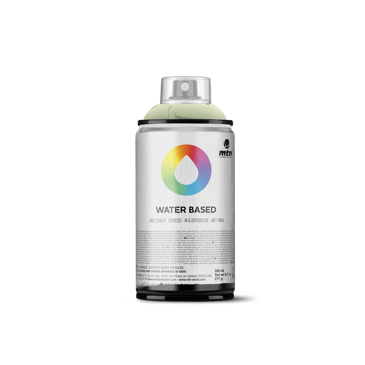 MTN Water Based 300 Spray Paint - Grey Green Pale | Spray Planet