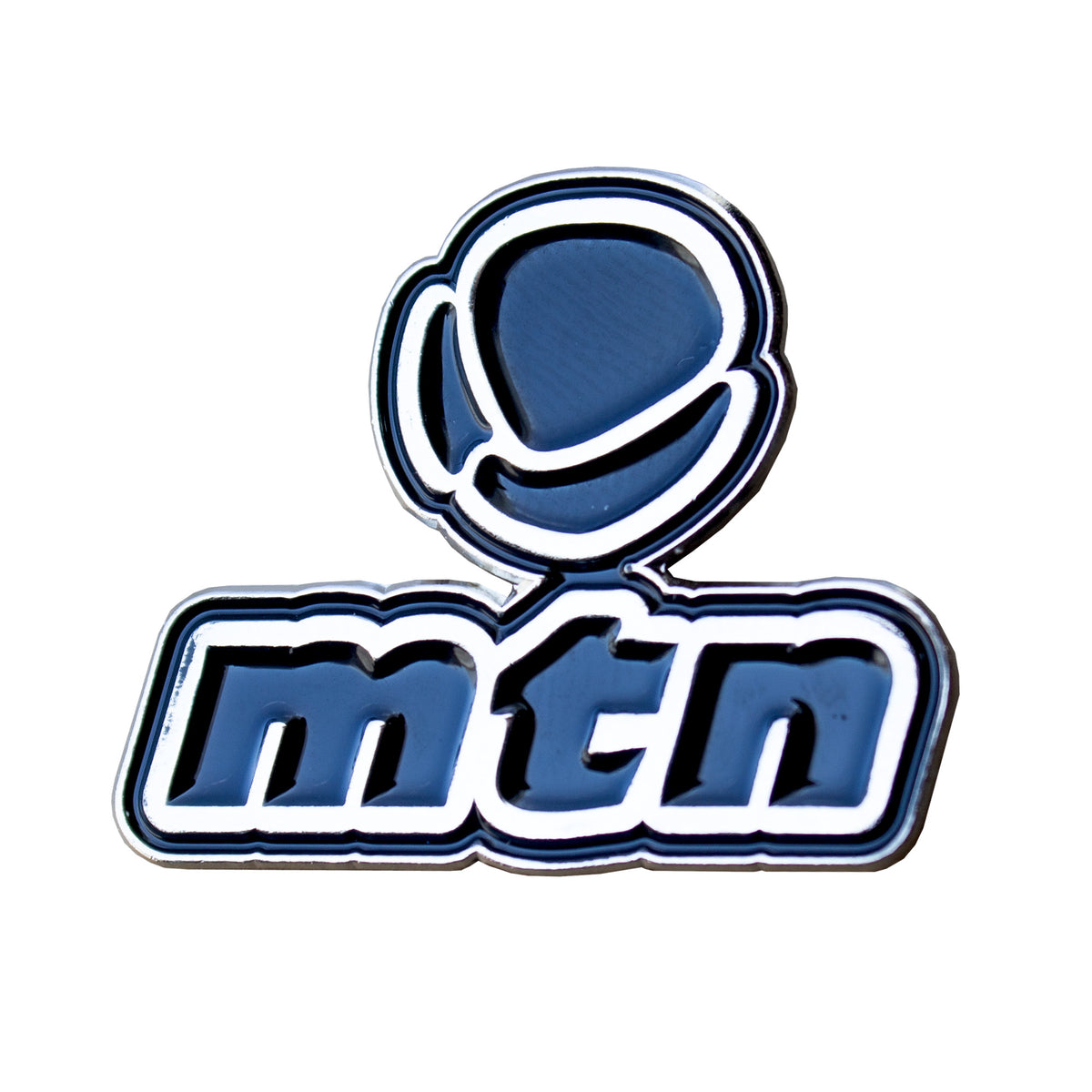 MTN Chrome Logo &lt;br&gt;Enamel Pin