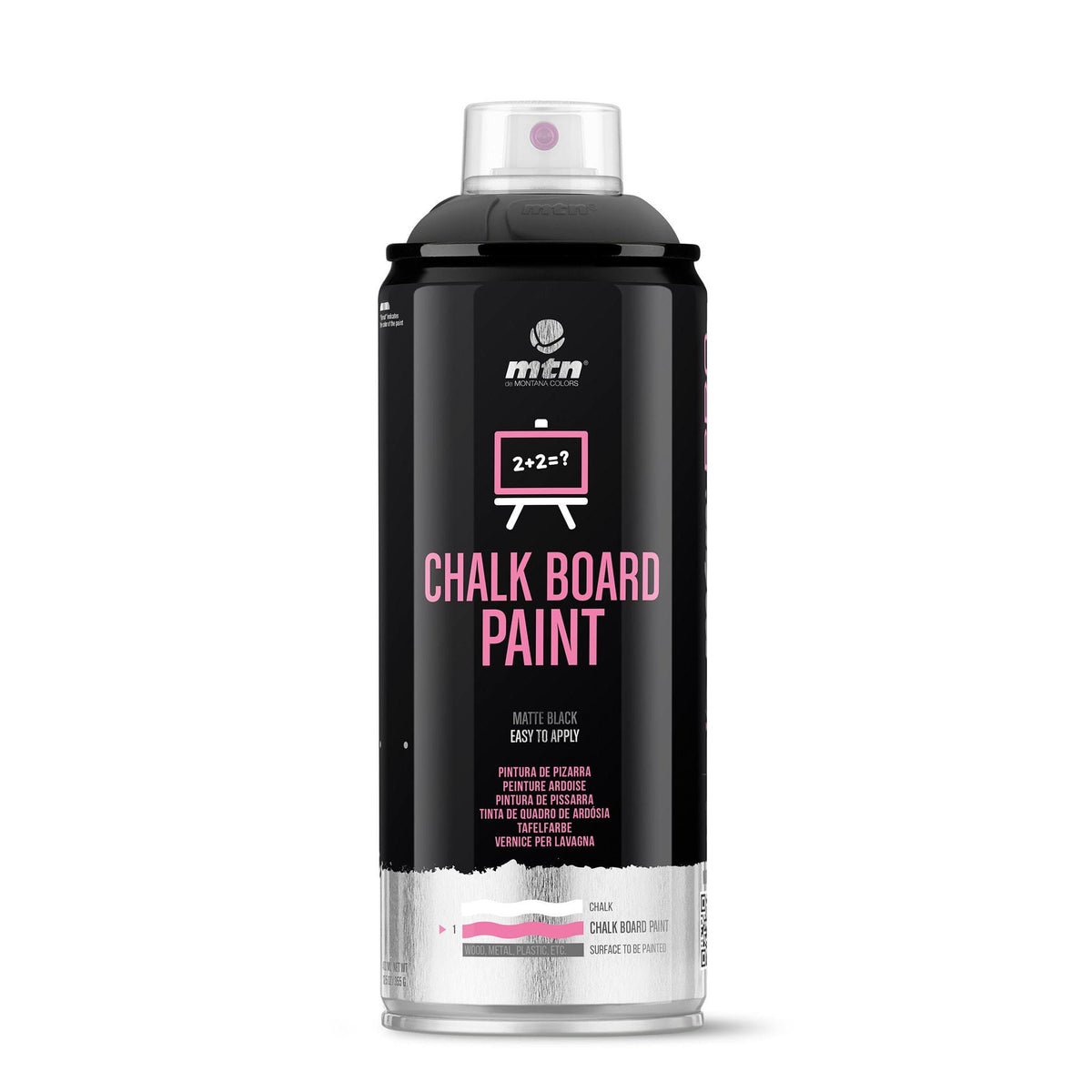 MTN PRO Chalkboard Spray Paint | Spray Planet