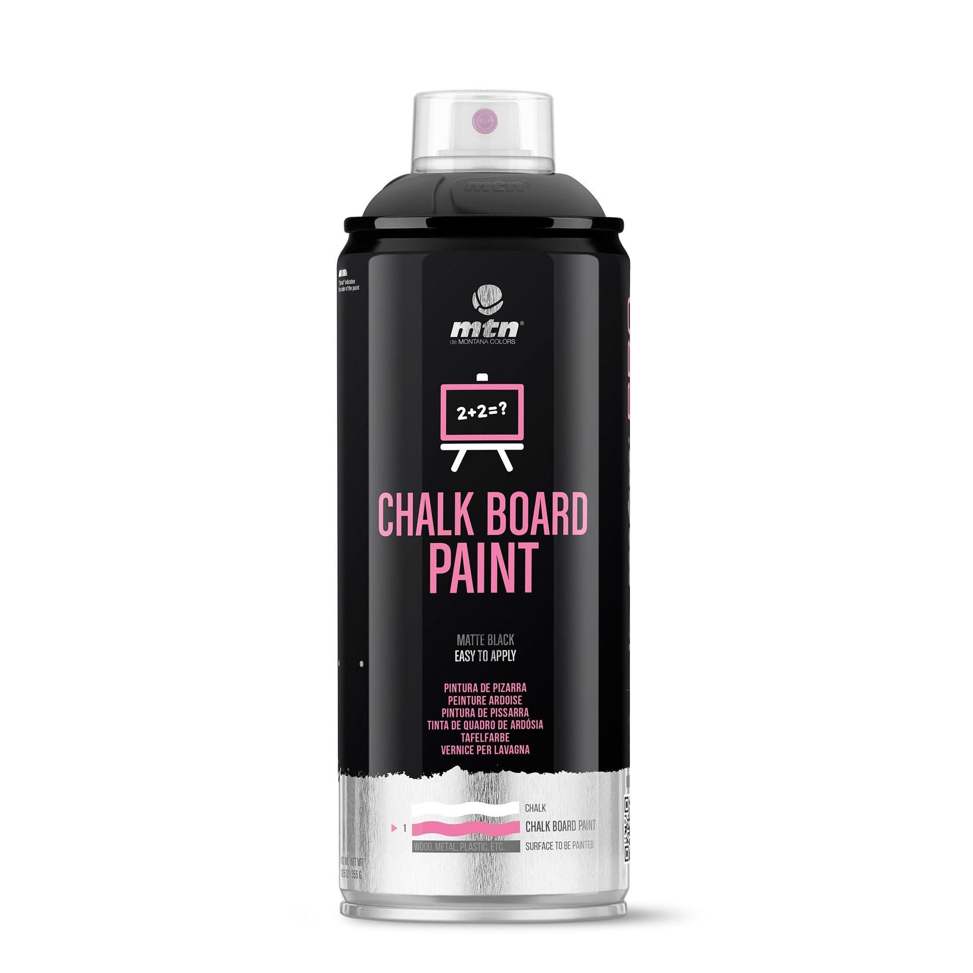 MTN PRO Chalkboard Spray Paint | Spray Planet