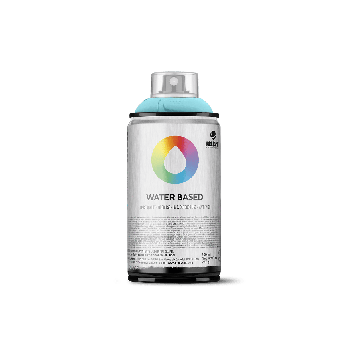MTN Water Based 300 Spray Paint - Phthalo Blue Pale | Spray Planet