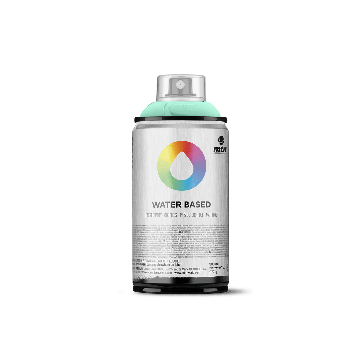 MTN Water Based 300 Spray Paint - Phthalo Green Blue (WRV-254)