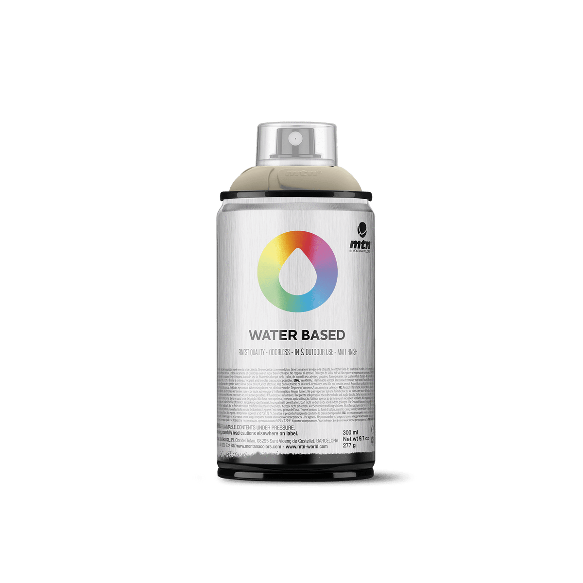 MTN Water Based 300 Spray Paint - Warm Grey Medium | Spray Planet
