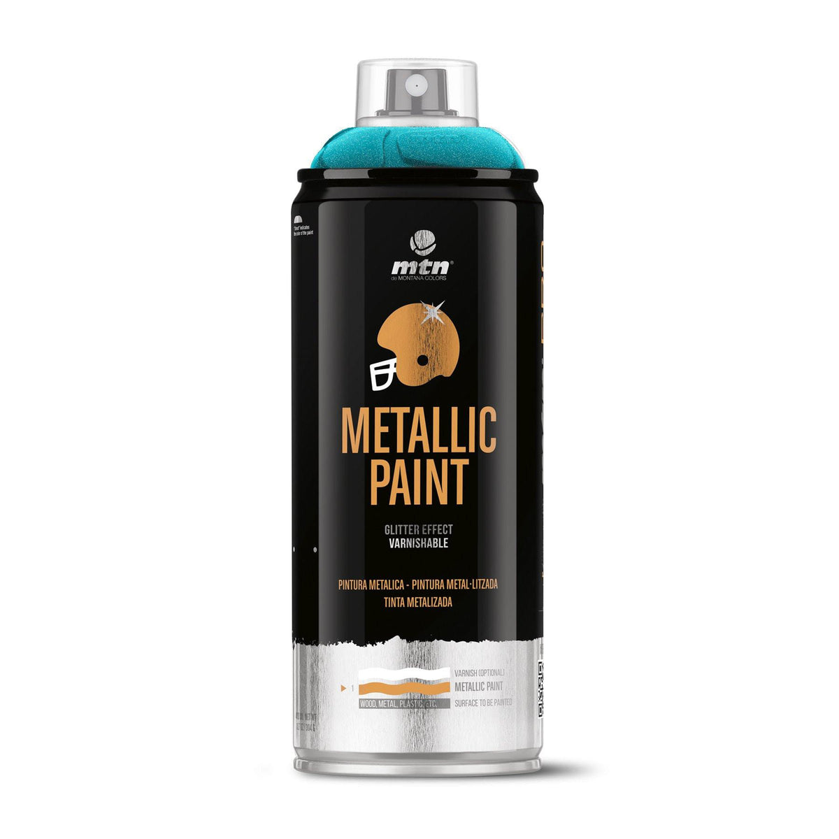 MTN PRO Metallic Spray Paint - Metallic Blue | Spray Planet