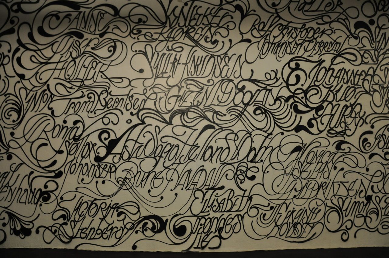 Herbert Baglione handstyles for NUART festival