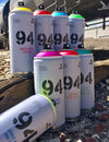 Spray Planet Review: MTN 94 Fluorescent and Transparent Colors