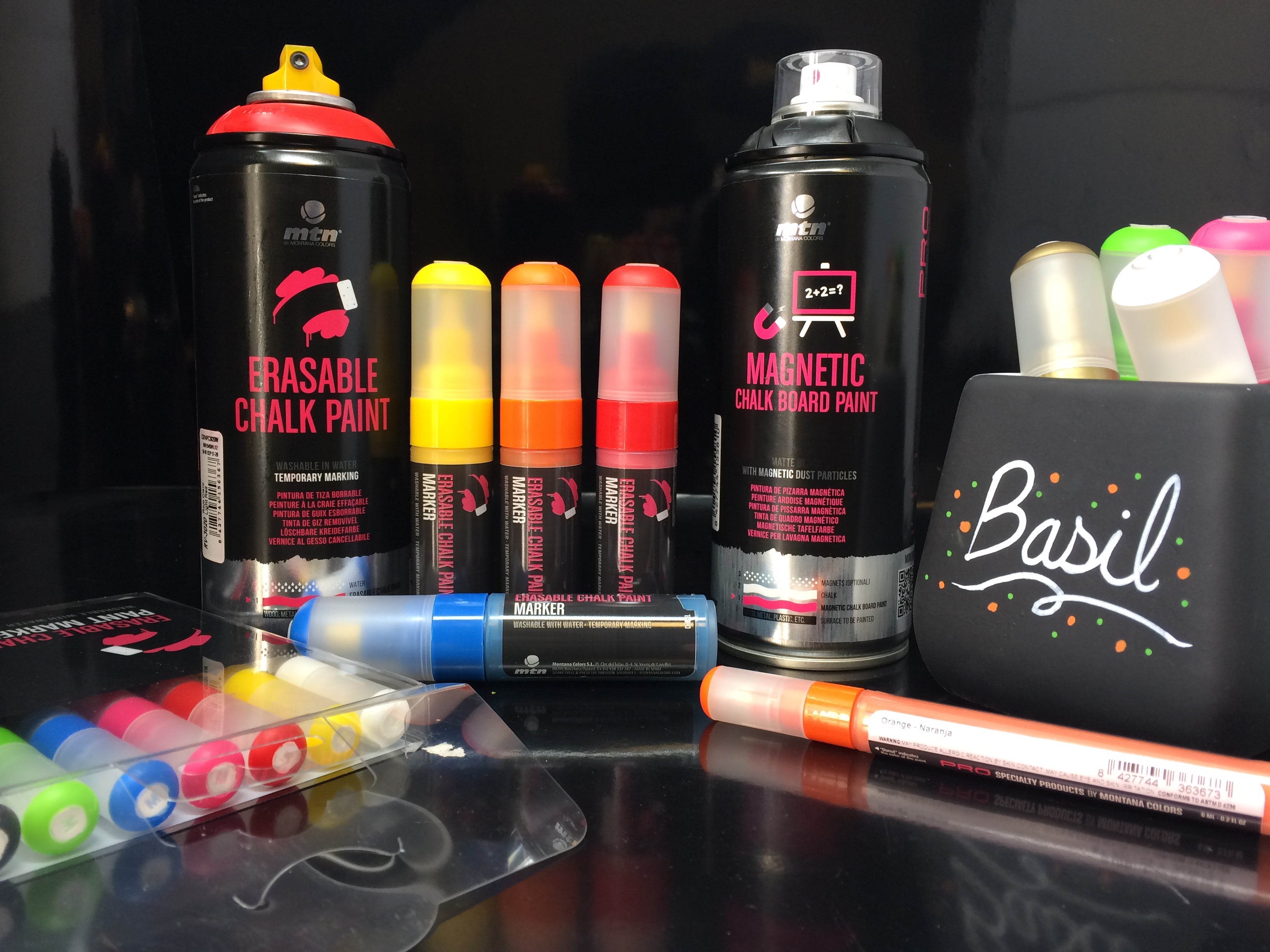 Spray Planet Review: MTN PROline Erasable Chalk Paints