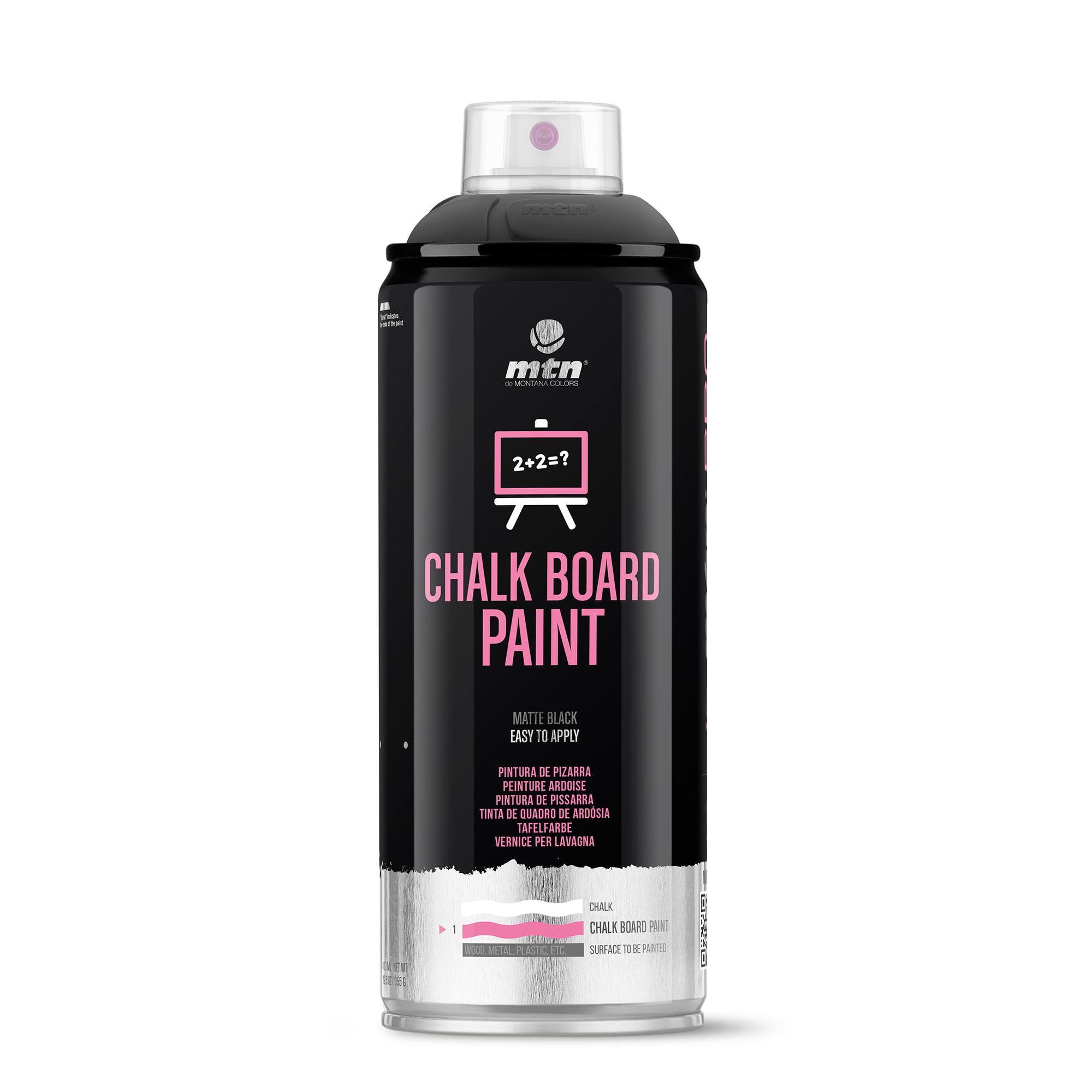 MTN PRO Chalk Board Paint | Montana Colors | Spray Planet