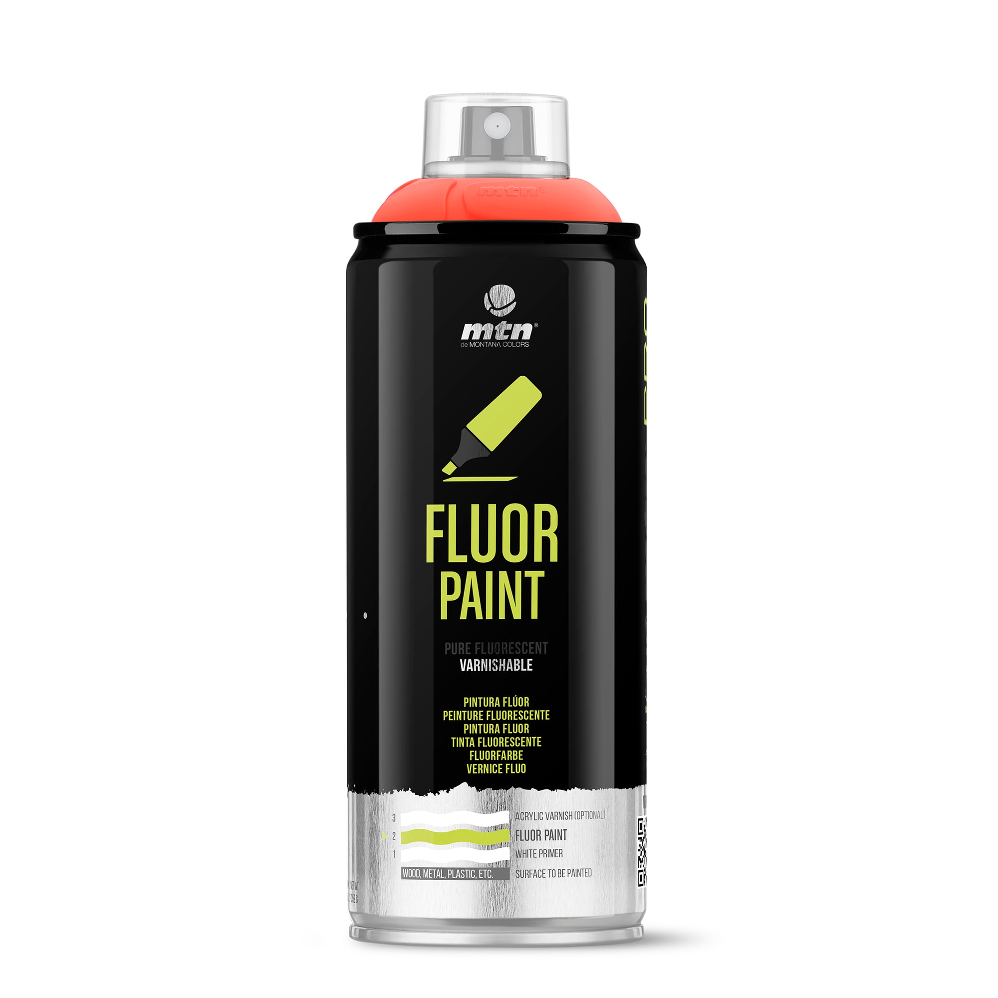 MTN PRO Fluorescent Spray Paint | Montana Colors | Spray Planet