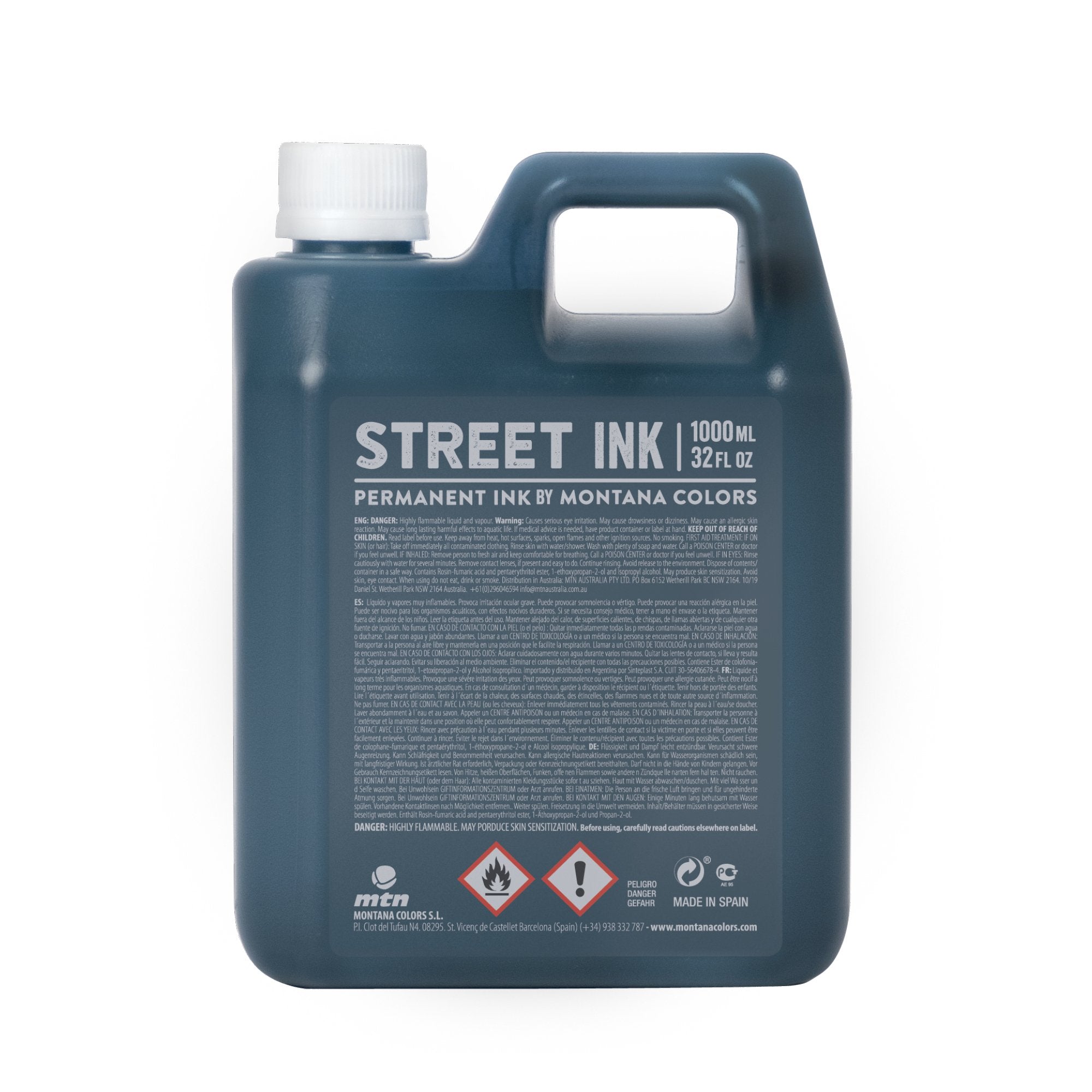 MTN Street Ink Black 1000ml | Spray Planet