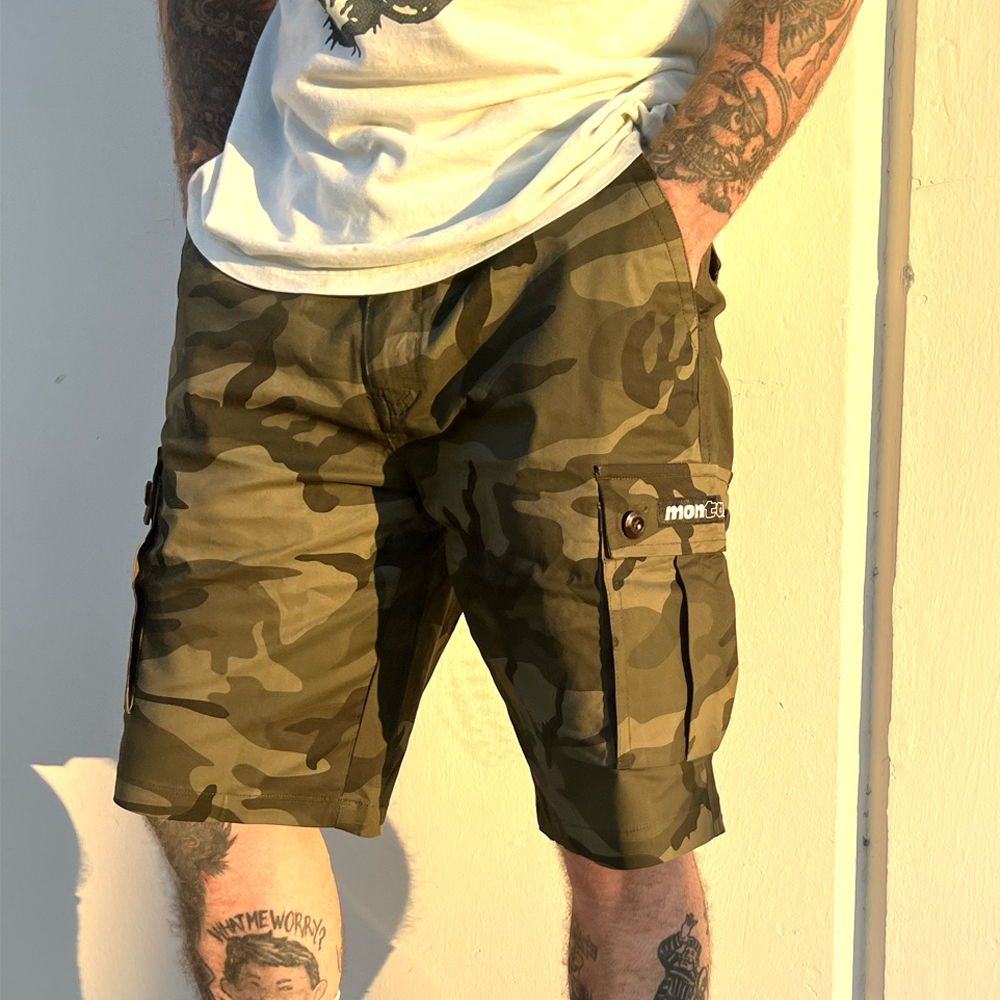 MTN Camo Cargo Shorts