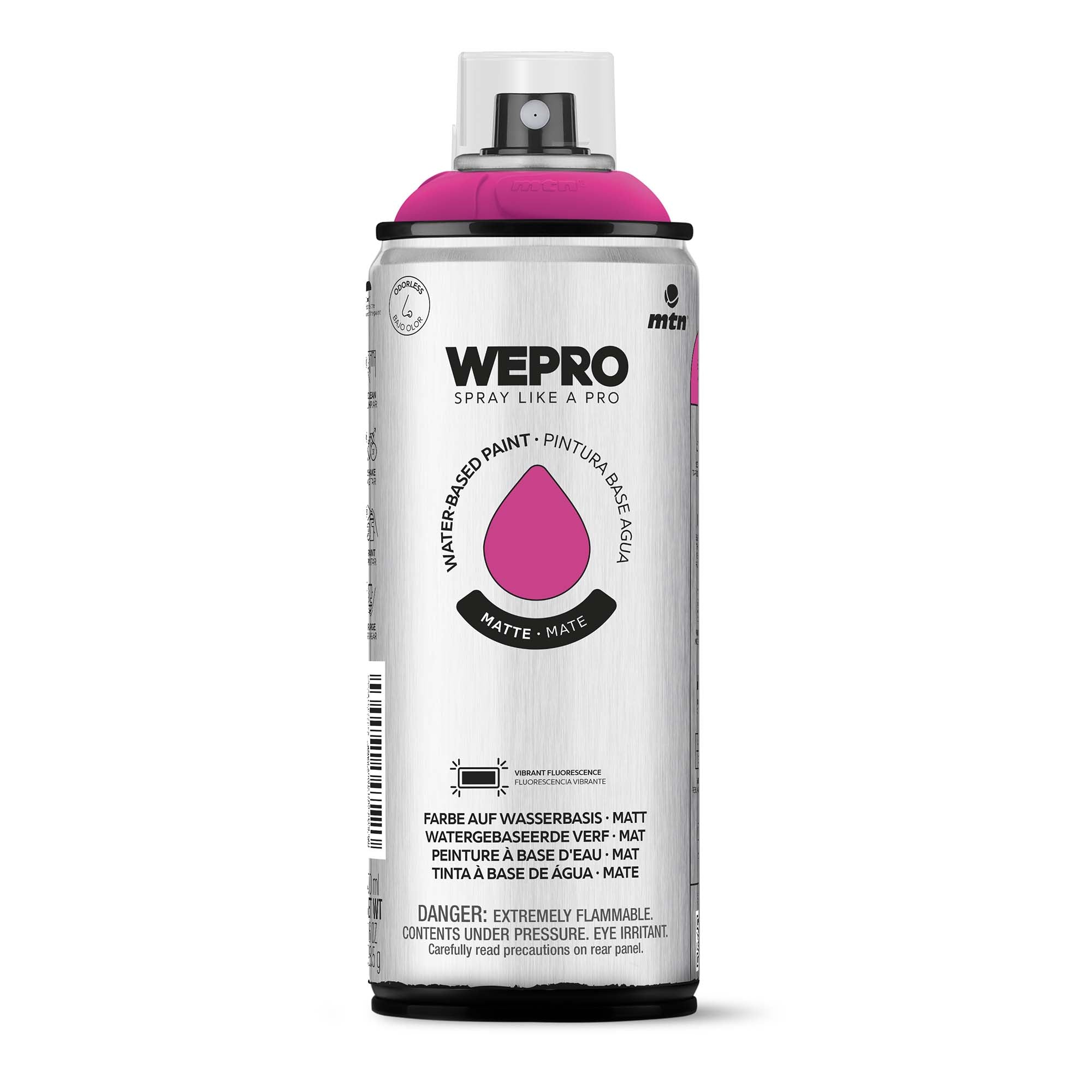 MTN WEPRO Water-Based Paint - Fluor Fuchsia | Spray Planet