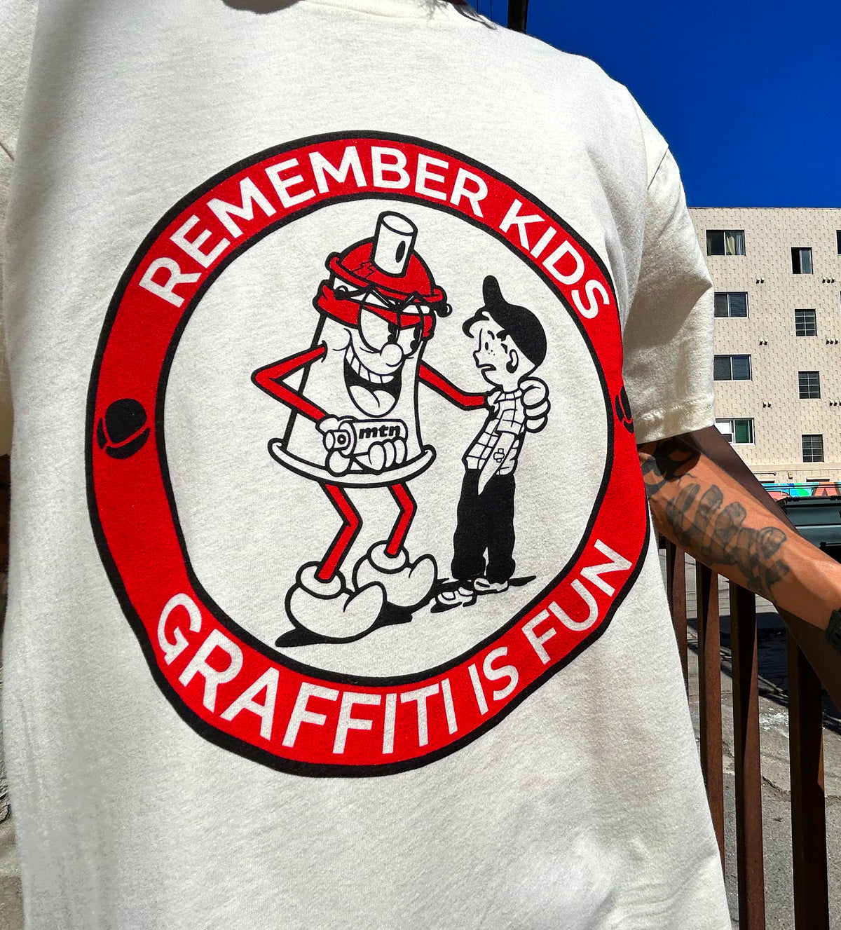 MTN Graffiti is&lt;br&gt;Fun Tee