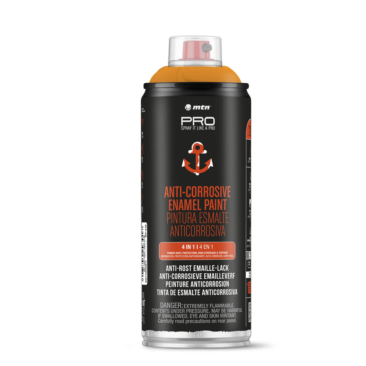 MTN WEPRO Anti-Corrosive Enamel Paint - Orange RAL 2004
