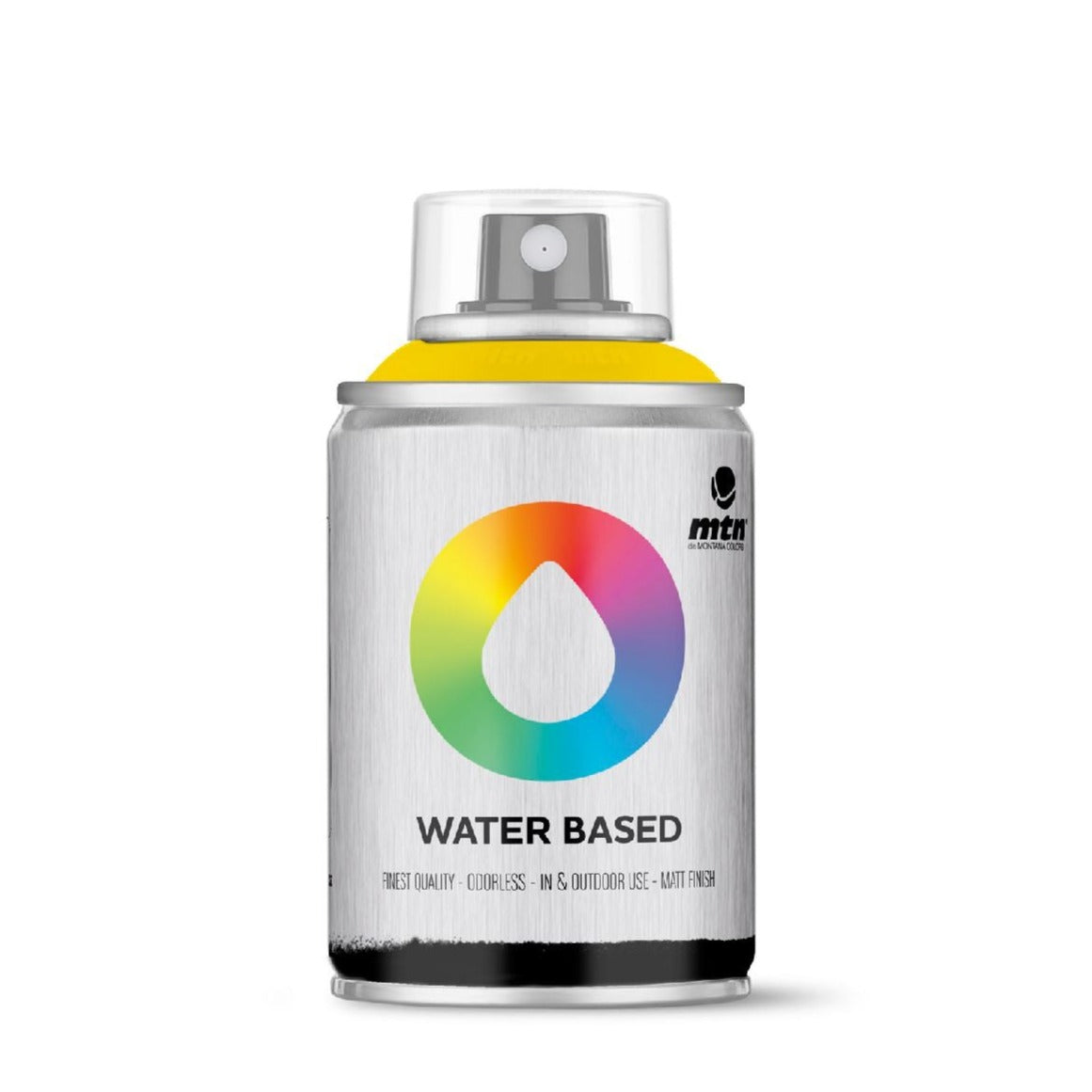 MTN Water Based 100 Spray Paint - Cadmium Yellow Medium (W1RV-1021)
