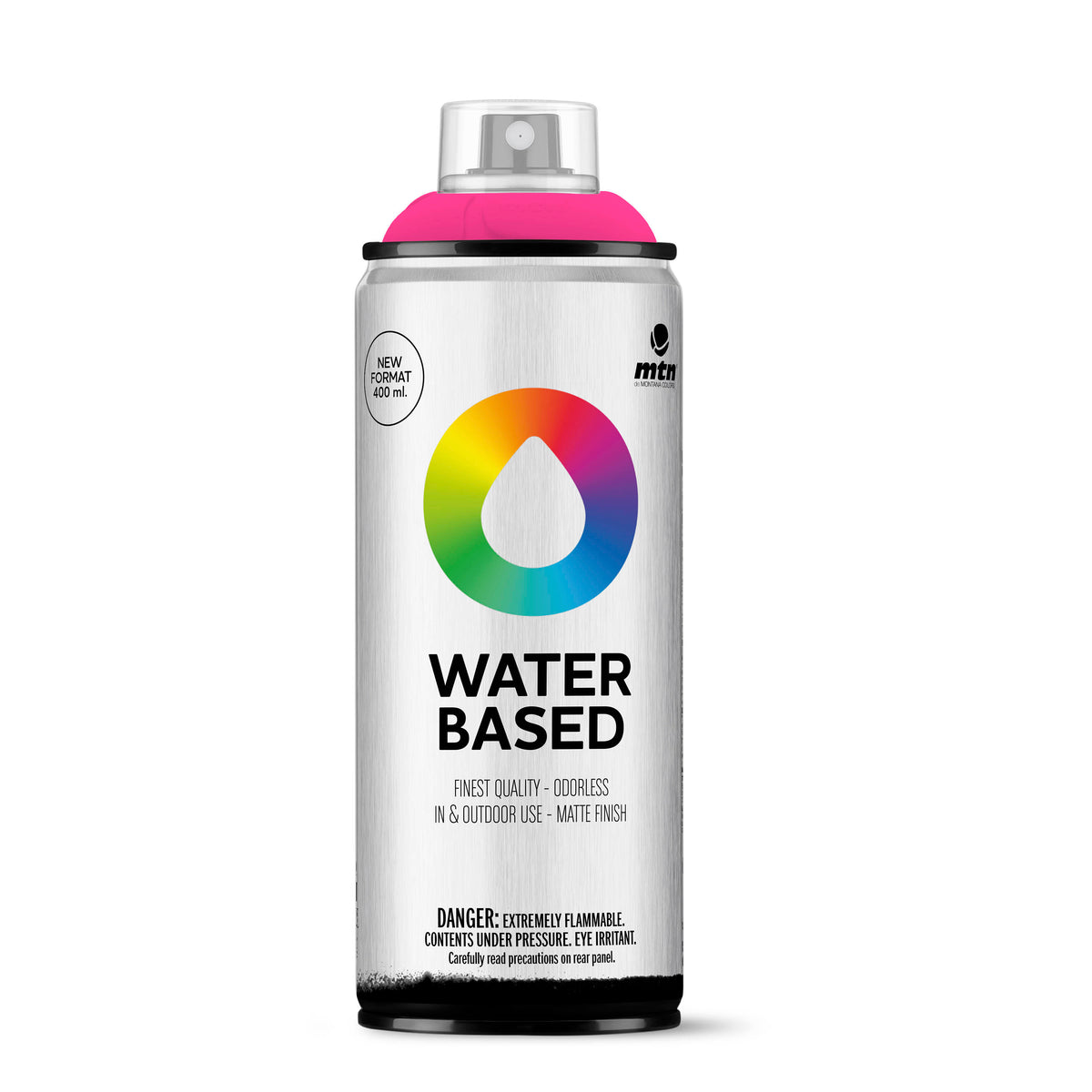 MTN Water Based 400 Spray Paint - Fluorescent Fuchsia  (W4RVFluorescent Fuchsia) +