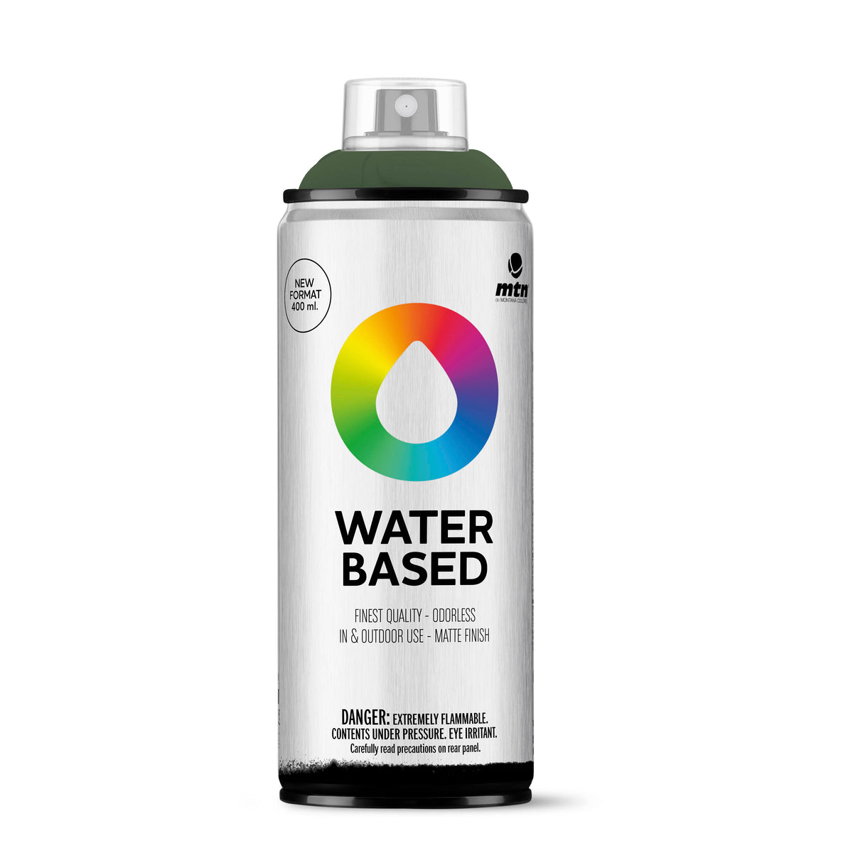 MTN Water Based 400 Spray Paint - Nebraska Green (W4RV346) +