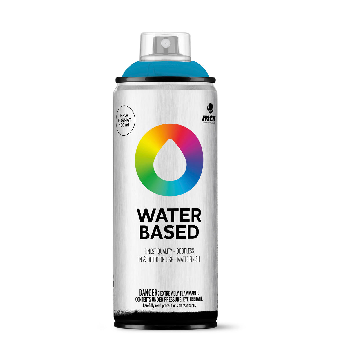 MTN Water Based 400 Spray Paint - Reef Blue (W4RV343) +