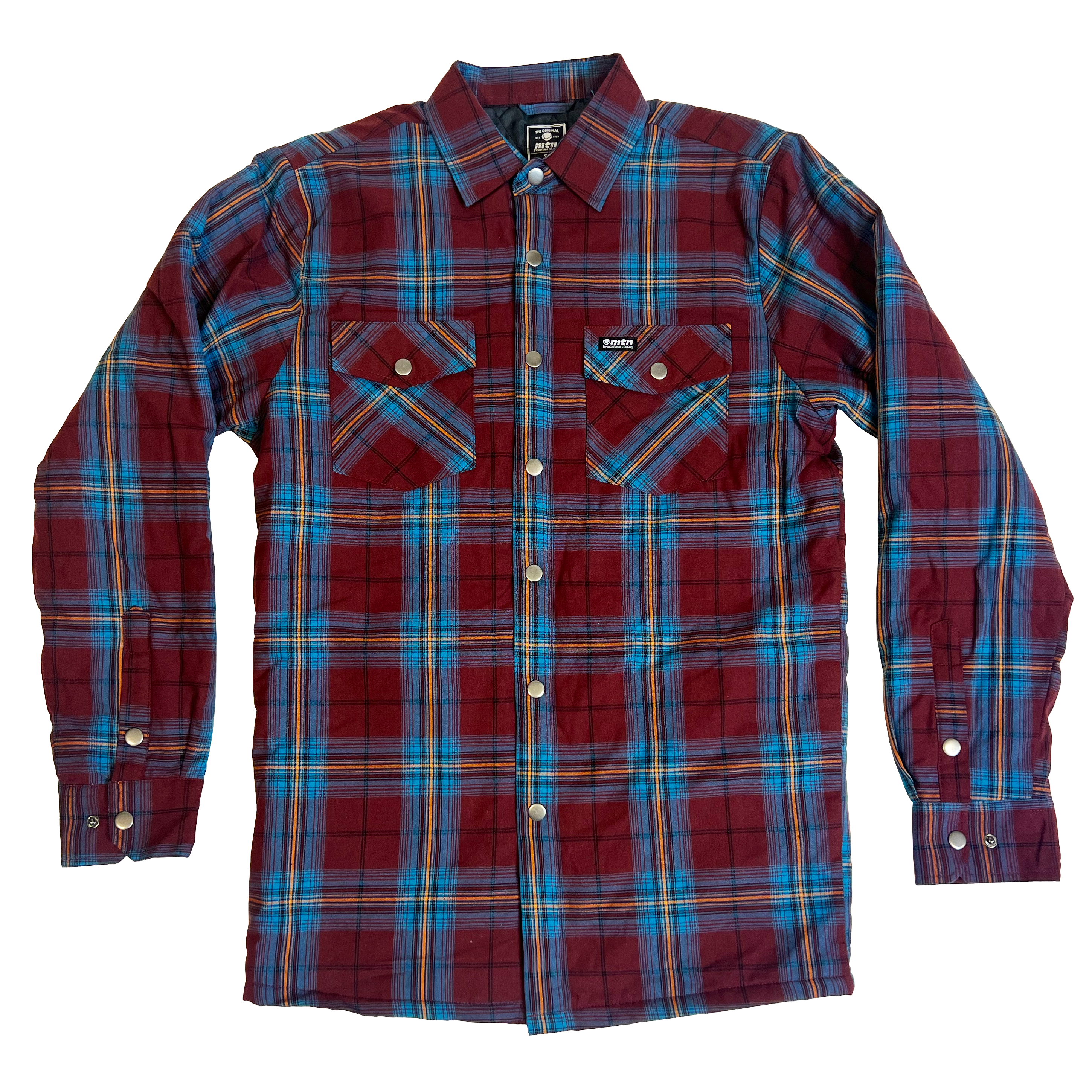 MTN Quilted Flannel - Maroon