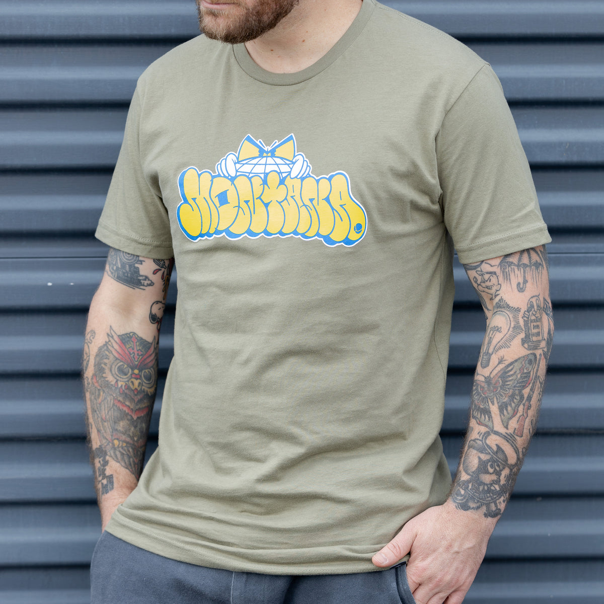 MTN World is Yours Tee- Olive