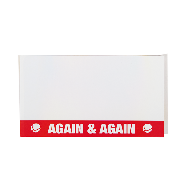 WTF Permanent<br>Stickers (Again & Again)