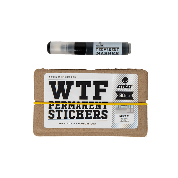 WTF Permanent<br>Stickers (Metro )