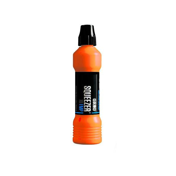 Grog Full Metal Paint Squeezer - 10mm - Neon Orange