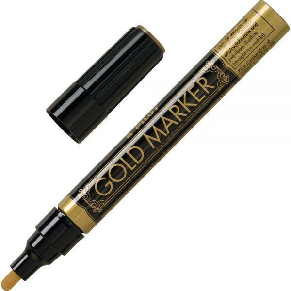 Pilot Marker Metallic Medium Marker - Gold
