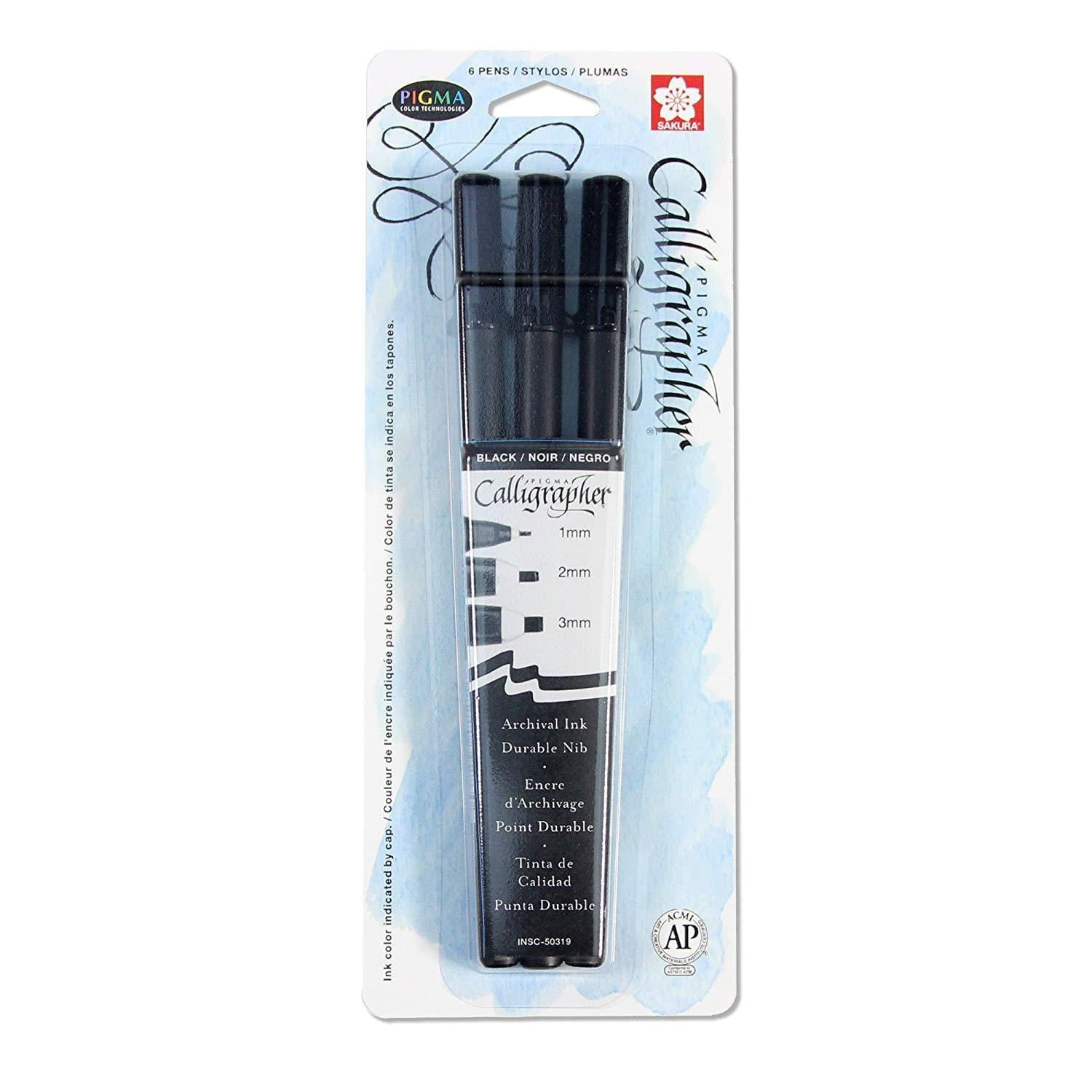 Sakura Pigma Calligrapher - 10 Series Pen (3 Pack) | Spray Planet
