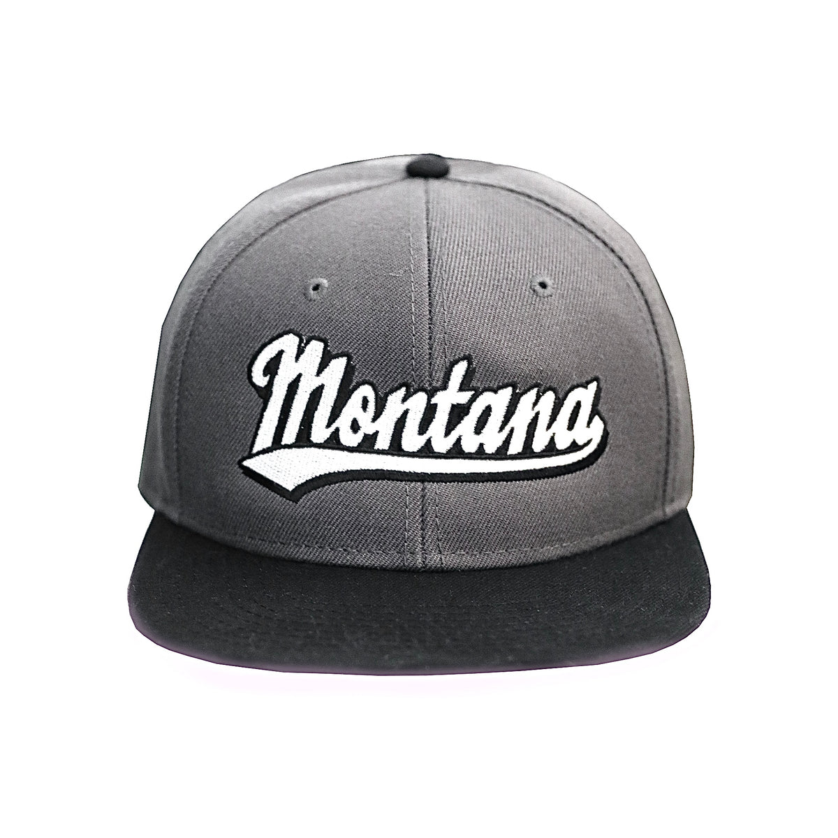 Montana Script Snapback - Grey