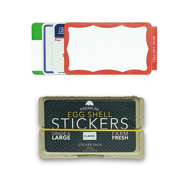 Egg Shell Stickers Classic Mixed Pack | Spray Planet