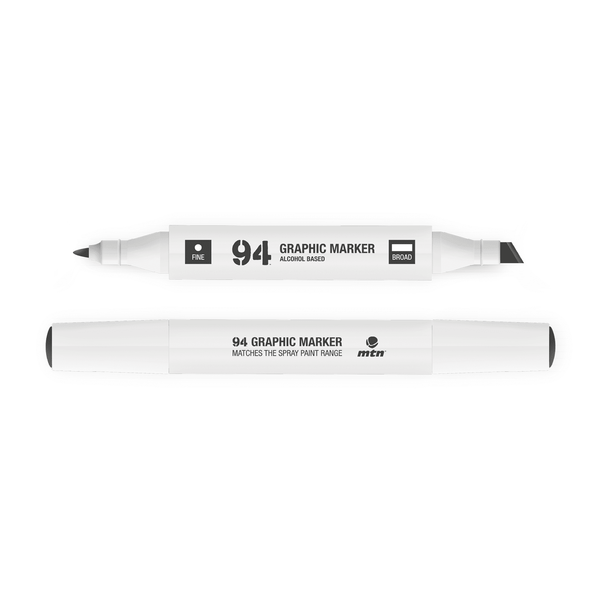 MTN 94 Graphic Marker - Anthracite Grey | Spray Planet