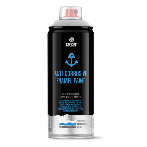 MTN PRO Anti-Corrosive Enamel Spray Paint - Black | Spray Planet