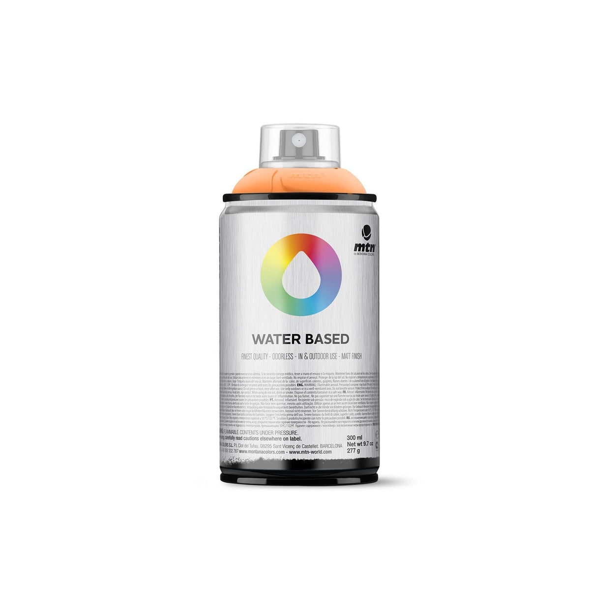 MTN Water Based 300 Spray Paint - Azo Orange | Spray Planet