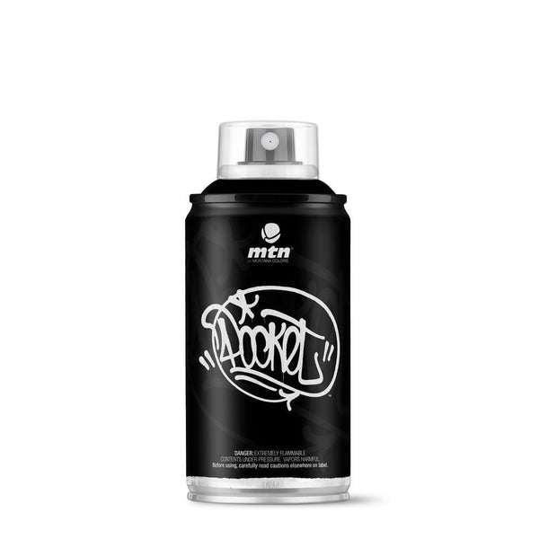 MTN Pocket Spray Paint - Black | Spray Planet