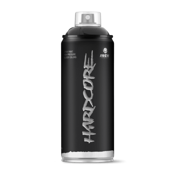 MTN Hardcore Spray Paint - Black | Spray Planet