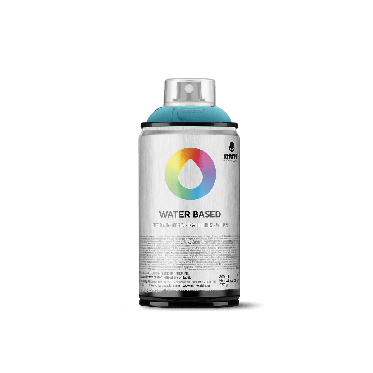 MTN Water Based 300 Spray Paint - Blue Green Deep | Spray Planet