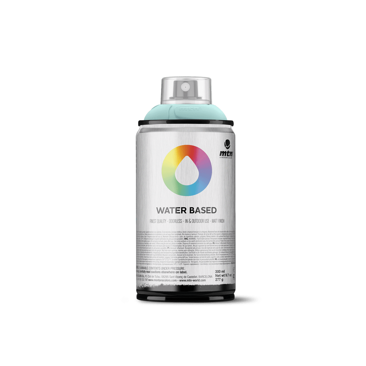 MTN Water Based 300 Spray Paint - Blue Green Pale | Spray Planet