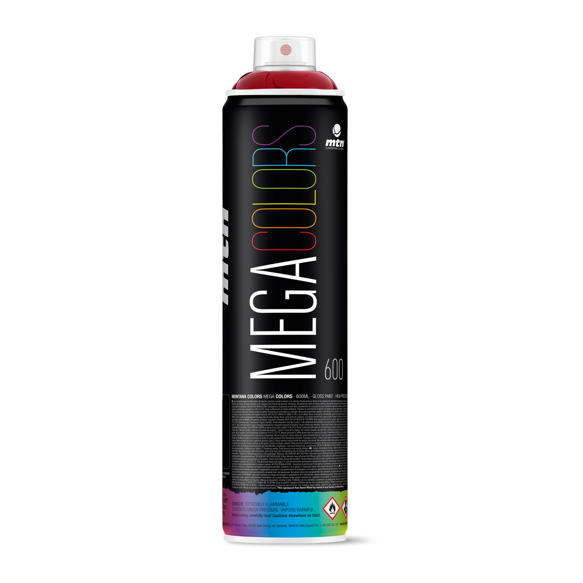 MTN Mega Colors Spray Paint - &lt;strong&gt;&lt;i&gt;NEW!&lt;/i&gt;&lt;/strong&gt; Bordeaux Red (MRV-3004)