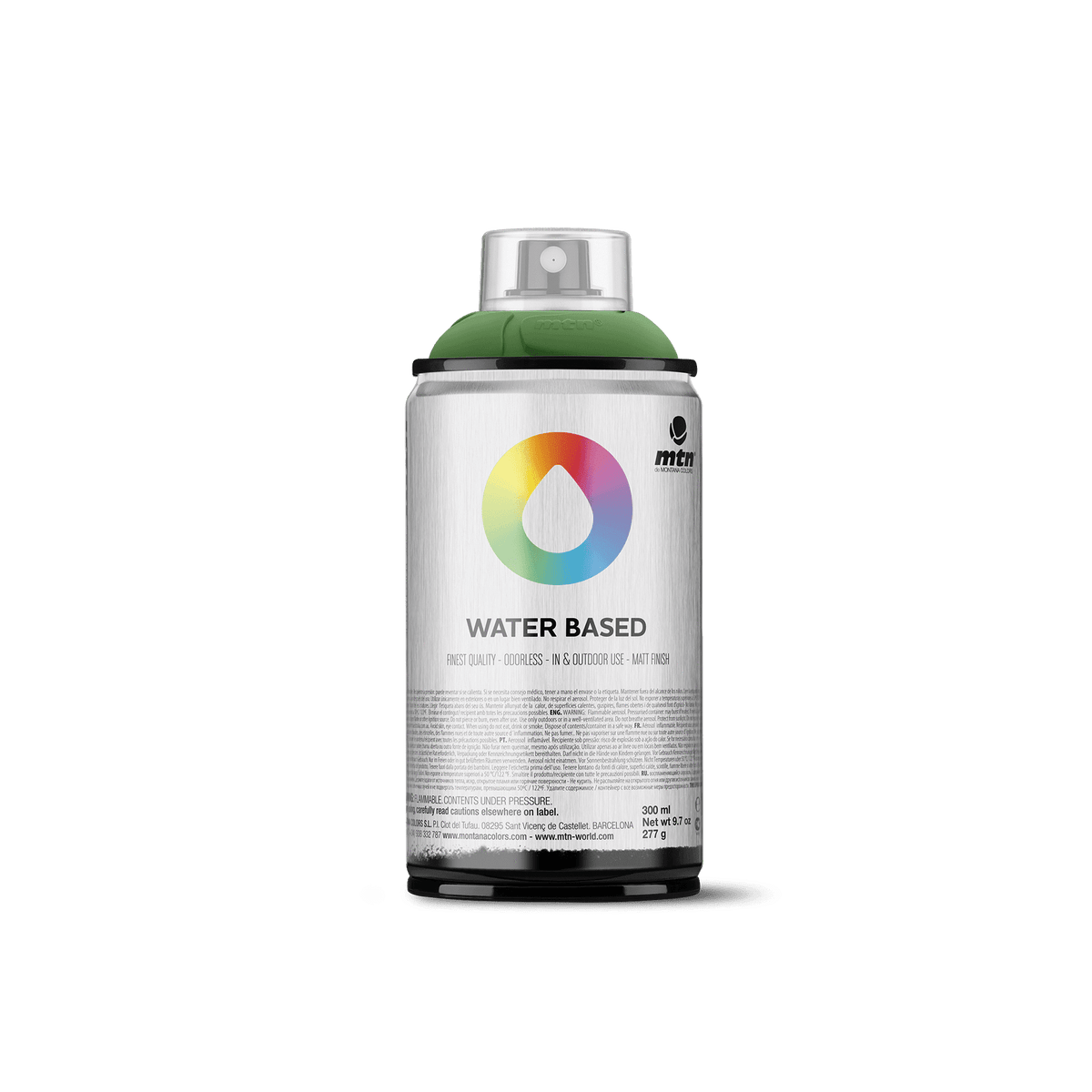 MTN Water Based 300 Spray Paint - Brilliant Green Deep | Spray Planet